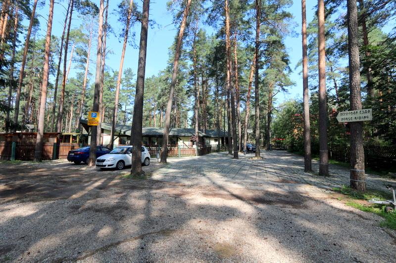 Farmsteads of Belarus - farmstead Bivak - Parking lot