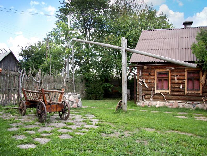 Farmsteads of Belarus - farmstead Vyaselaya hata - Territory